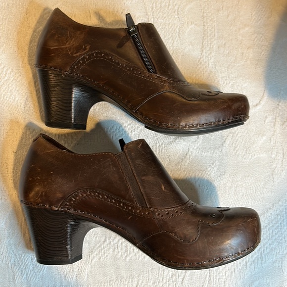 Dansko Boot Clog Brown 40 size 9 or 9.5 Bootie - Picture 5 of 17